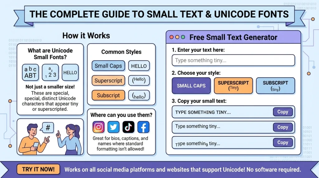 10 Small Text Styles 